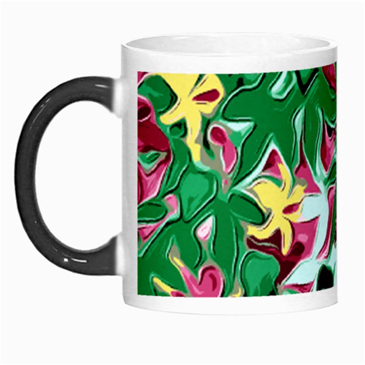 Floral-Abstract Morph Mugs