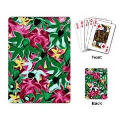 Floral-abstract Playing Cards Single Design (rectangle)