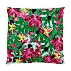 Floral-abstract Standard Cushion Case (one Side) by PollyParadise