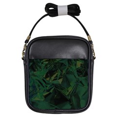 Sea Green Girls Sling Bag by LW323