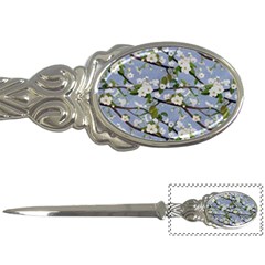 Pear Branch With Flowers Letter Opener by SychEva