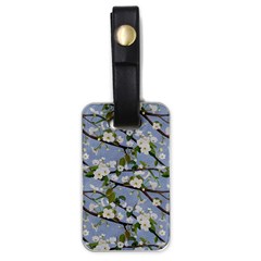 Pear Branch With Flowers Luggage Tag (one Side) by SychEva