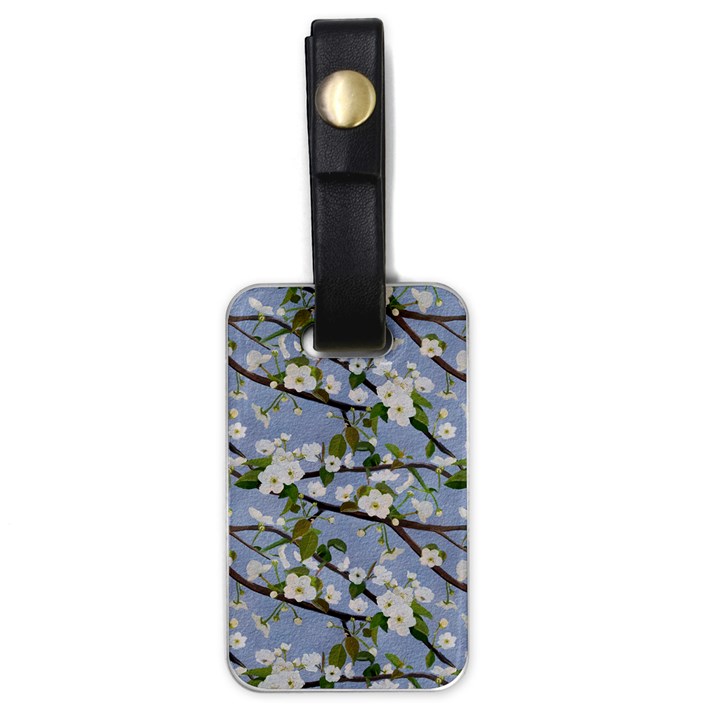 Pear Branch With Flowers Luggage Tag (one side)