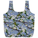 Pear Branch With Flowers Full Print Recycle Bag (XL) Front