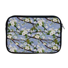 Pear Branch With Flowers Apple Macbook Pro 17  Zipper Case by SychEva