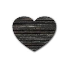 Wooden Linear Geometric Design Heart Coaster (4 Pack)  by dflcprintsclothing