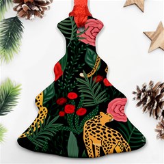 Leopardrose Ornament (christmas Tree) 