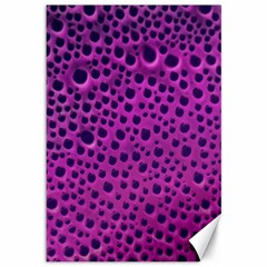 Purple Abstract Print Design Canvas 12  X 18  by dflcprintsclothing