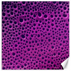 Purple Abstract Print Design Canvas 16  X 16 