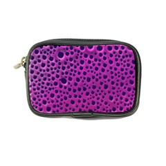 Purple Abstract Print Design Coin Purse