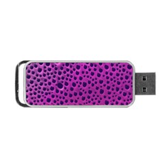 Purple Abstract Print Design Portable Usb Flash (one Side) by dflcprintsclothing