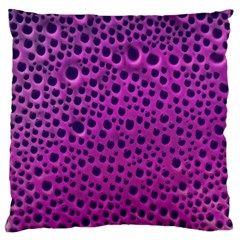 Purple Abstract Print Design Standard Flano Cushion Case (one Side)