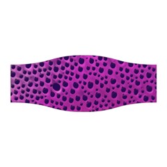 Purple Abstract Print Design Stretchable Headband by dflcprintsclothing