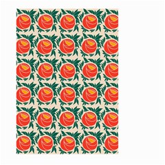 Rose Ornament Large Garden Flag (two Sides) by SychEva