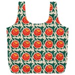 Rose Ornament Full Print Recycle Bag (XL) Back