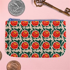 Rose Ornament Large Coin Purse by SychEva