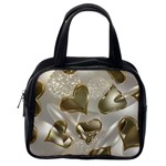   Golden hearts Classic Handbag (One Side) Front