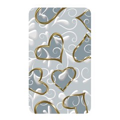  Gold Hearts Memory Card Reader (rectangular) by Galinka