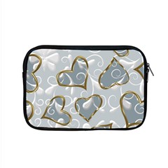  Gold Hearts Apple Macbook Pro 15  Zipper Case by Galinka