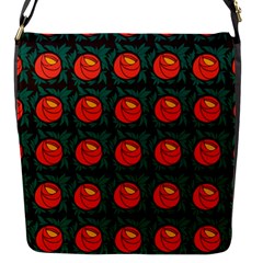 Rose Ornament Flap Closure Messenger Bag (s) by SychEva