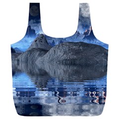 Bluemountains Full Print Recycle Bag (xxl) by LW323