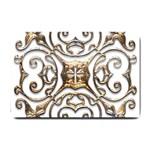 Gold Design Small Doormat  24 x16  Door Mat