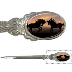 Evening Horses Letter Opener by LW323