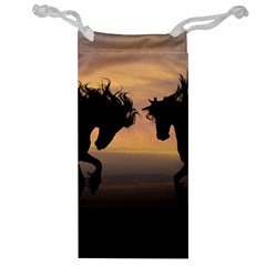 Evening Horses Jewelry Bag by LW323