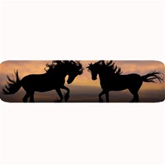 Evening Horses Large Bar Mats by LW323