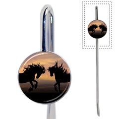 Evening Horses Book Mark