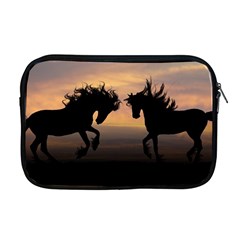 Evening Horses Apple Macbook Pro 17  Zipper Case by LW323