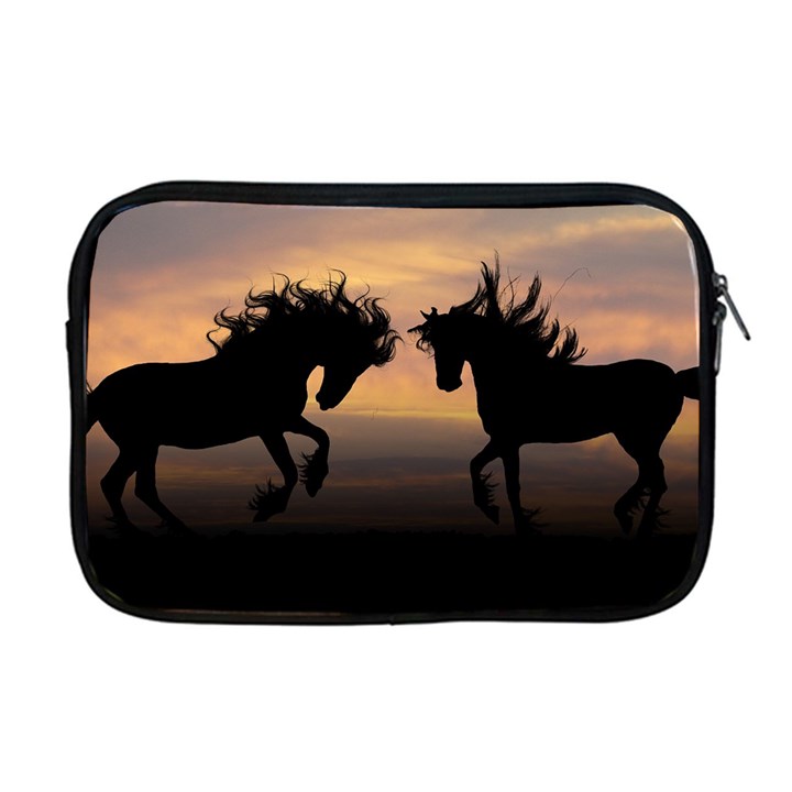 Evening Horses Apple MacBook Pro 17  Zipper Case