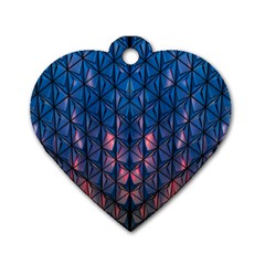 Abstract3 Dog Tag Heart (one Side) by LW323