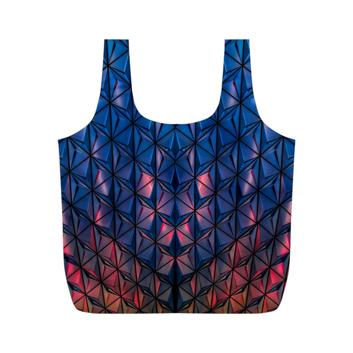 Abstract3 Full Print Recycle Bag (M)