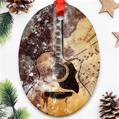 Guitar Ornament (oval)