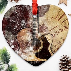 Guitar Ornament (heart)