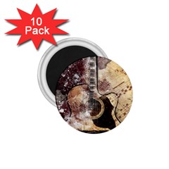 Guitar 1 75  Magnets (10 Pack)  by LW323