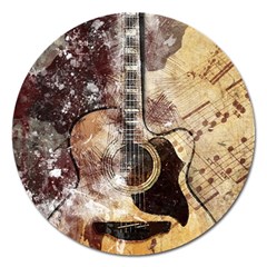 Guitar Magnet 5  (round) by LW323