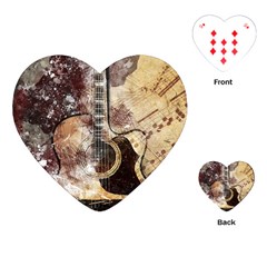 Guitar Playing Cards Single Design (heart)