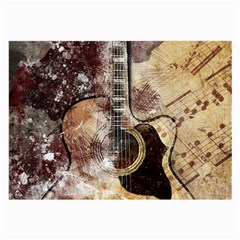 Guitar Large Glasses Cloth (2 Sides) by LW323