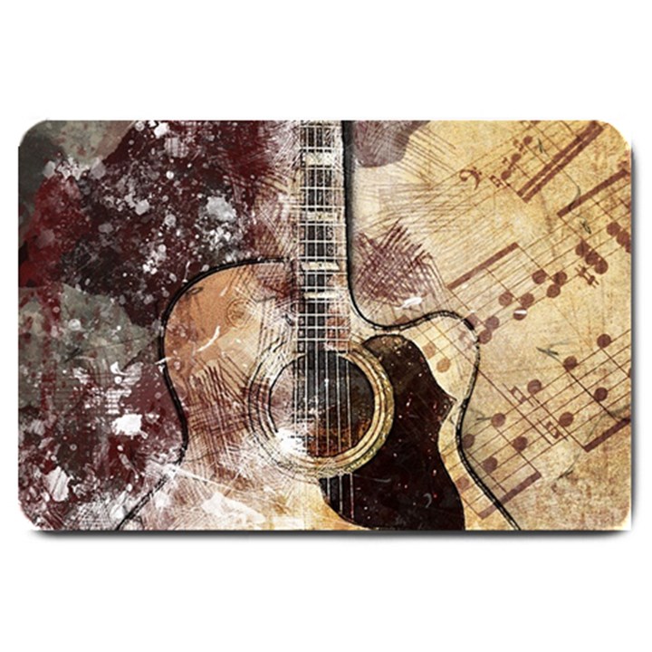 Guitar Large Doormat 