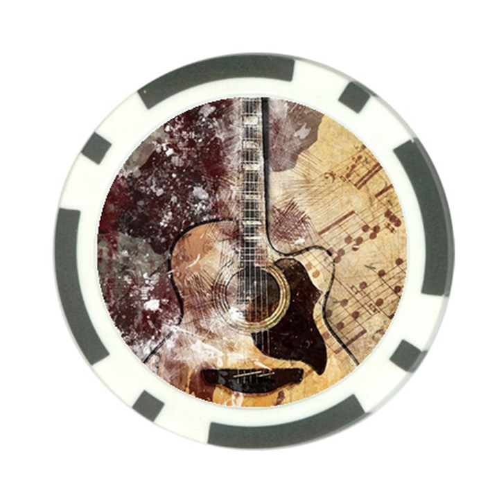 Guitar Poker Chip Card Guard