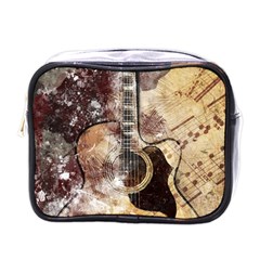 Guitar Mini Toiletries Bag (one Side) by LW323