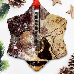 Guitar Ornament (snowflake)