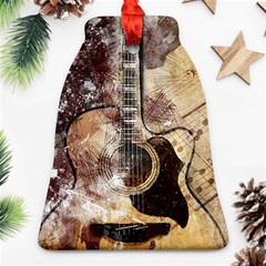 Guitar Bell Ornament (two Sides)