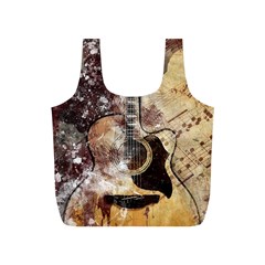 Guitar Full Print Recycle Bag (s) by LW323