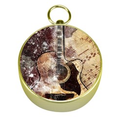 Guitar Gold Compasses by LW323