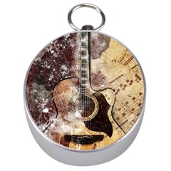 Guitar Silver Compasses