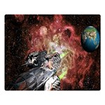 Space Double Sided Flano Blanket (Large)  Blanket Back