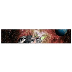 Space Small Flano Scarf